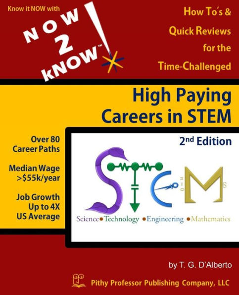 Now 2 Know High Paying Careers In Stem, 2Nd Edition