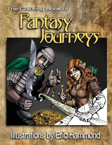 The Coloring Book Of Fantasy Journeys