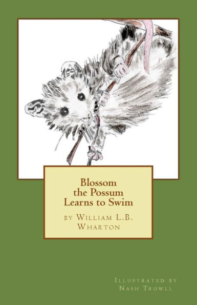 Blossom The Possum Learns To Swim