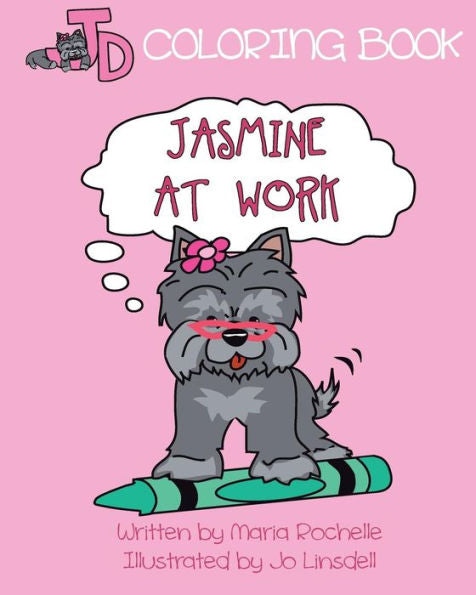 Jasmine At Work (Coloring Book)