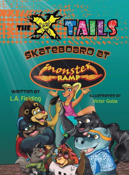 The X-Tails Skateboard At Monster Ramp