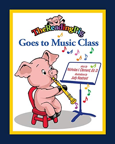 The Reading Pig Goes to Music Class (Middle English Edition)