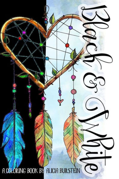 Black & White: A Coloring Book