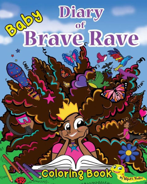 Diary Of Baby Brave Rave Coloring And Writing Book