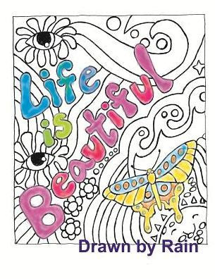 Life Is Beautiful: Coloring Book