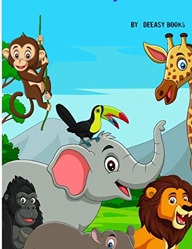 Libro de actividades de animales para ni??os (Spanish Edition)