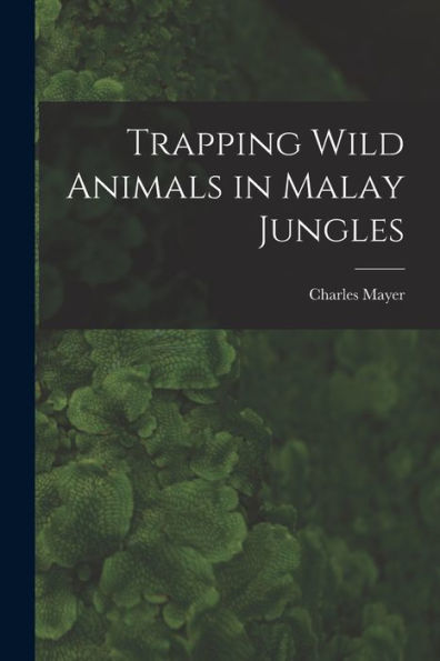 Trapping Wild Animals In Malay Jungles