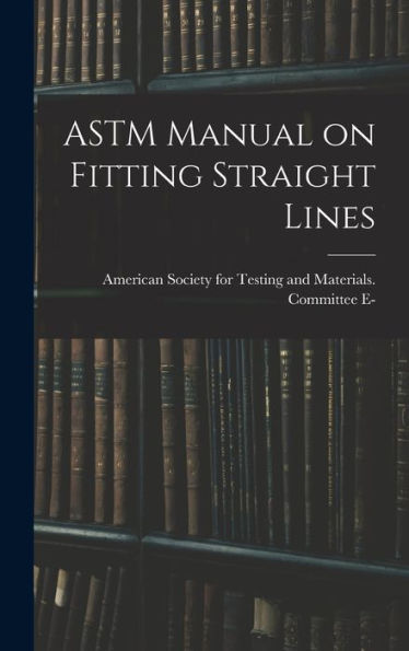 Astm Manual On Fitting Straight Lines