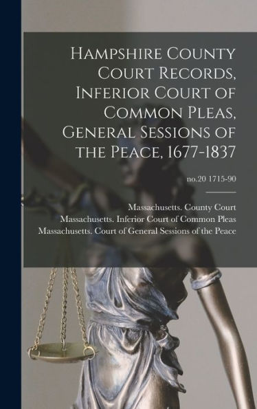 Hampshire County Court Records, Inferior Court Of Common Pleas, General Sessions Of The Peace, 1677-1837; No.20 1715-90
