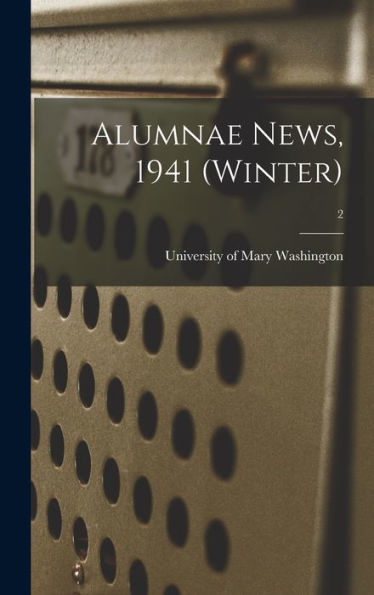 Alumnae News, 1941 (Winter); 2
