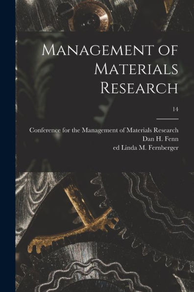 Management Of Materials Research; 14