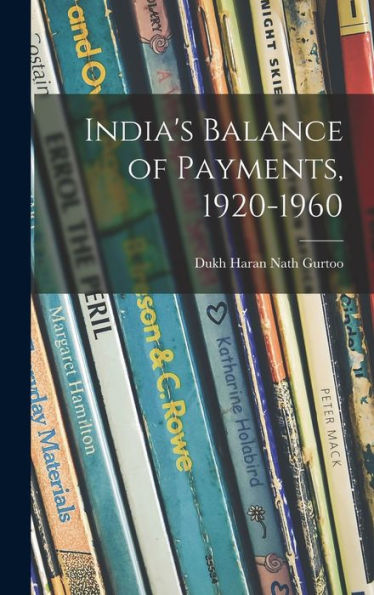 India'S Balance Of Payments, 1920-1960