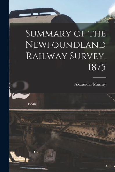 Summary Of The Newfoundland Railway Survey, 1875 [Microform]
