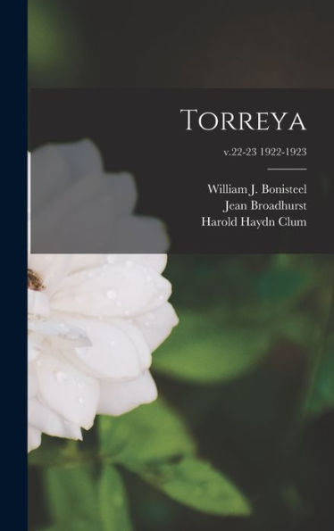 Torreya; V.22-23 1922-1923