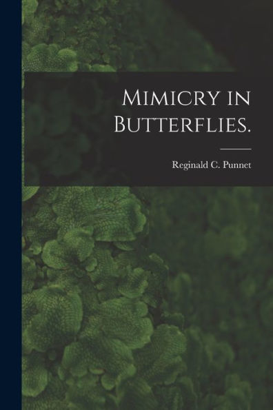 Mimicry In Butterflies.