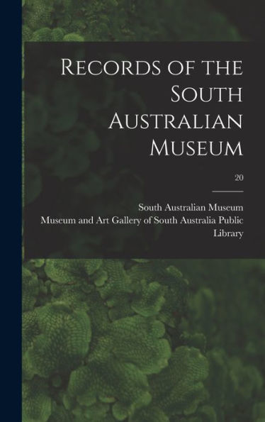 Records Of The South Australian Museum; 20