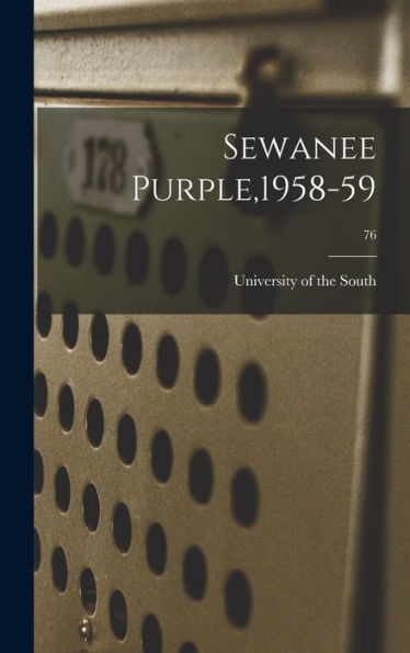 Sewanee Purple,1958-59; 76