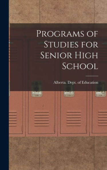 Programs Of Studies For Senior High School