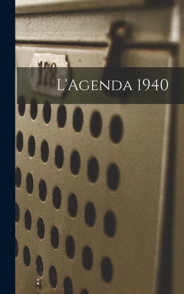L'Agenda 1940