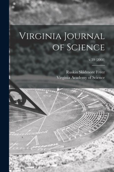 Virginia Journal Of Science; V.59 (2008)