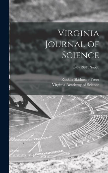 Virginia Journal Of Science; V.45 (1994); Suppl.