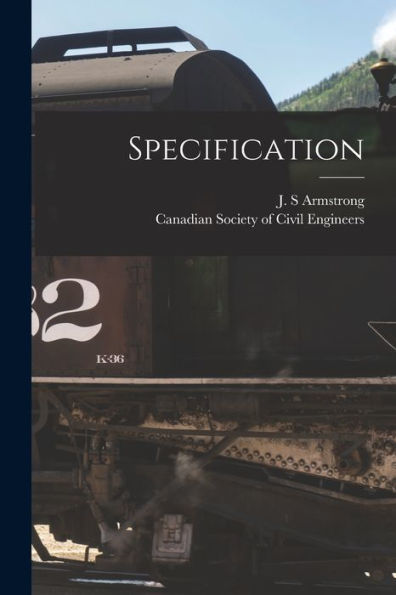 Specification [Microform]