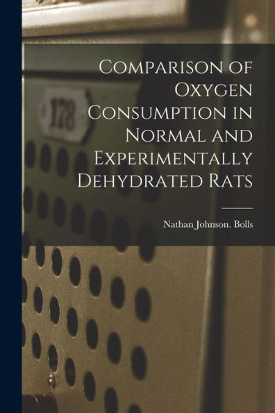 Comparison Of Oxygen Consumption In Normal And Experimentally Dehydrated Rats