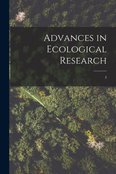 Advances In Ecological Research; 3