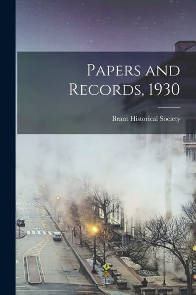 Papers And Records, 1930