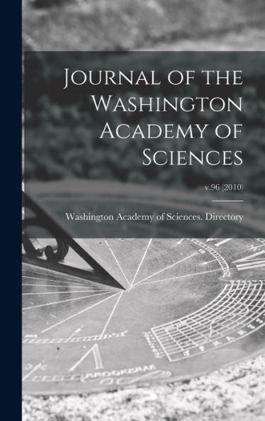 Journal Of The Washington Academy Of Sciences; V.96 (2010)