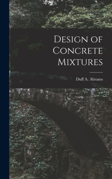 Design Of Concrete Mixtures