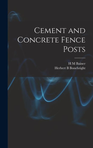 Cement And Concrete Fence Posts