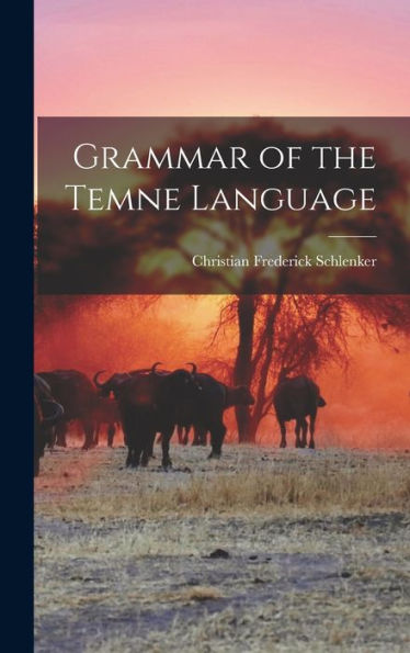 Grammar Of The Temne Language