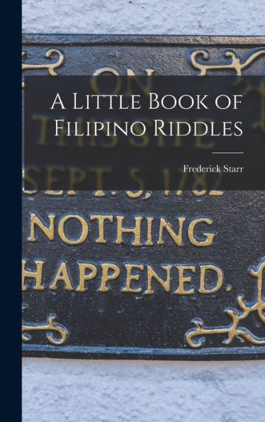 A Little Book Of Filipino Riddles