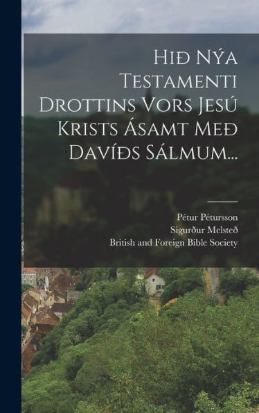 Hið Nýa Testamenti Drottins Vors Jesú Krists Ásamt Með Davíðs Sálmum... (Icelandic Edition)