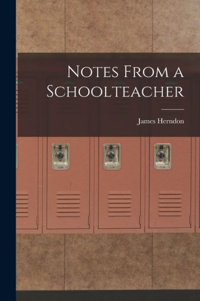 Notes From A Schoolteacher