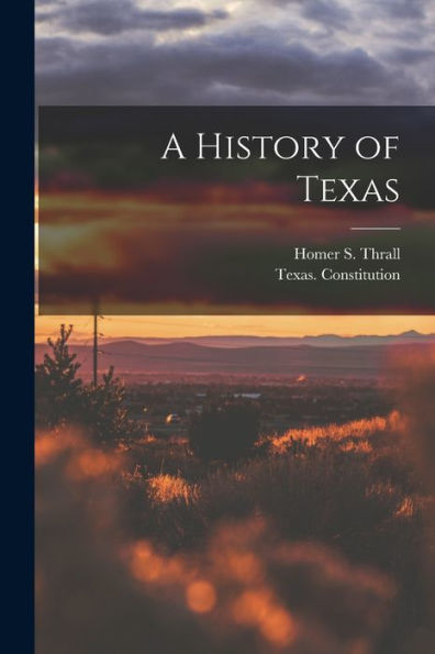 A History Of Texas