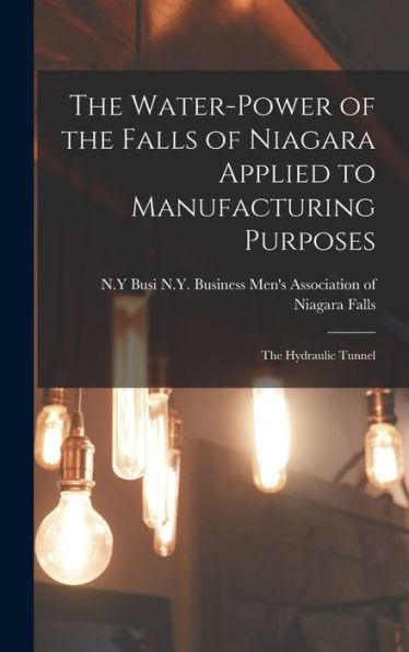 The Water-Power Of The Falls Of Niagara Applied To Manufacturing Purposes: The Hydraulic Tunnel