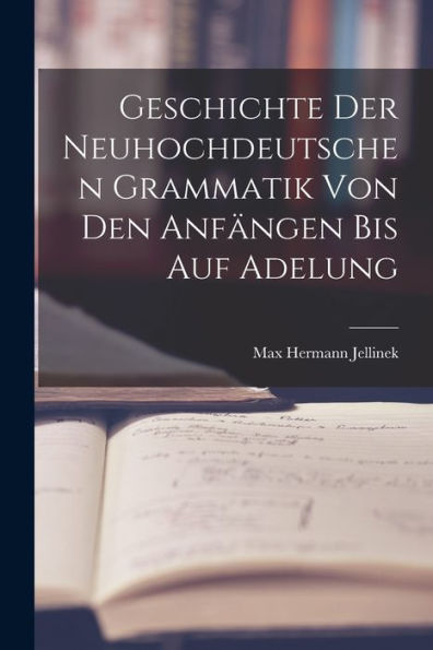 Geschichte Der Neuhochdeutschen Grammatik Von Den Anfängen Bis Auf Adelung (German Edition)