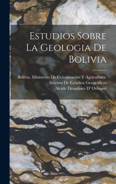 Estudios Sobre La Geologia De Bolivia (Spanish Edition)