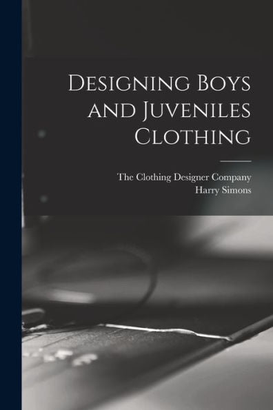 Designing Boys And Juveniles Clothing