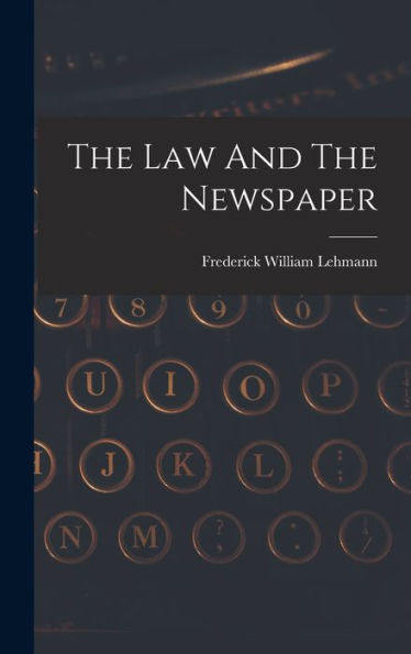 The Law And The Newspaper