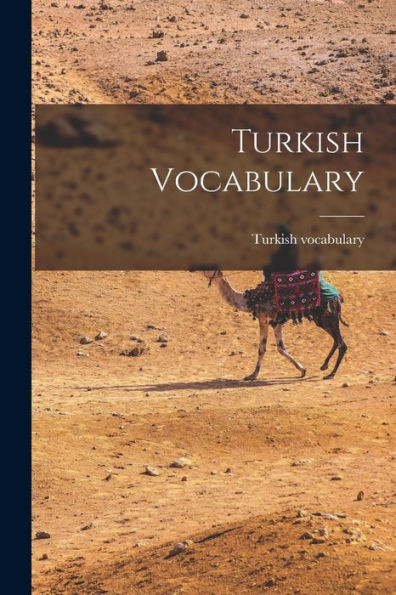 Turkish Vocabulary