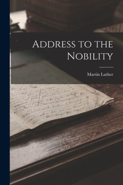 Address To The Nobility