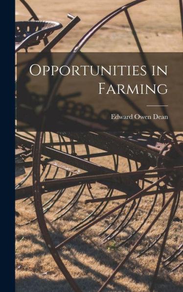 Opportunities In Farming