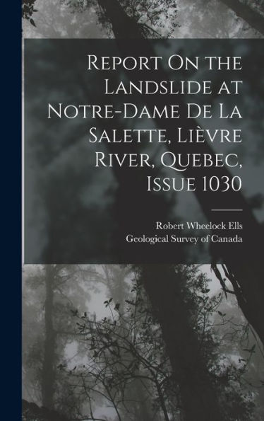 Report On The Landslide At Notre-Dame De La Salette, Li?Re River, Quebec, Issue 1030