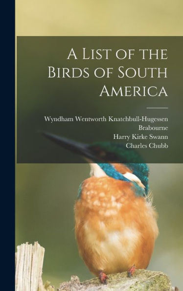 A List Of The Birds Of South America