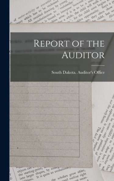 Report Of The Auditor