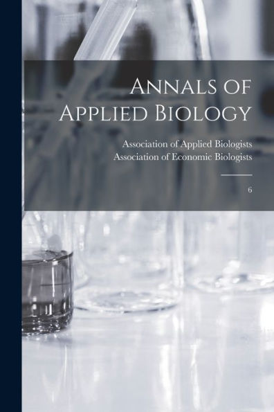Annals Of Applied Biology: 6