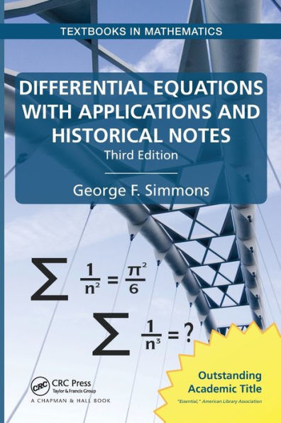 Differential Equations With Applications And Historical Notes (Textbooks In Mathematics)